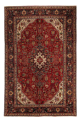Tappeto Persero - Tabriz - 305 x 195 cm - rosso scuro