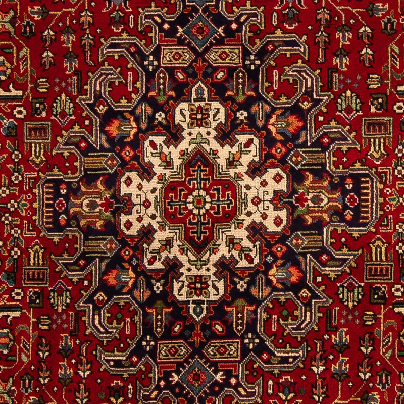 Tappeto Persero - Tabriz - 305 x 195 cm - rosso scuro