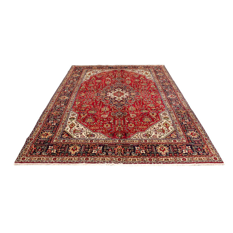 Tappeto Persero - Tabriz - 305 x 195 cm - rosso scuro