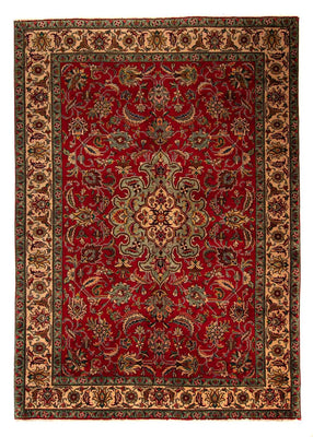 Tappeto Persero - Tabriz - 300 x 203 cm - rosso scuro
