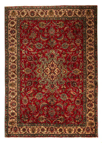 Tappeto Persero - Tabriz - 300 x 203 cm - rosso scuro