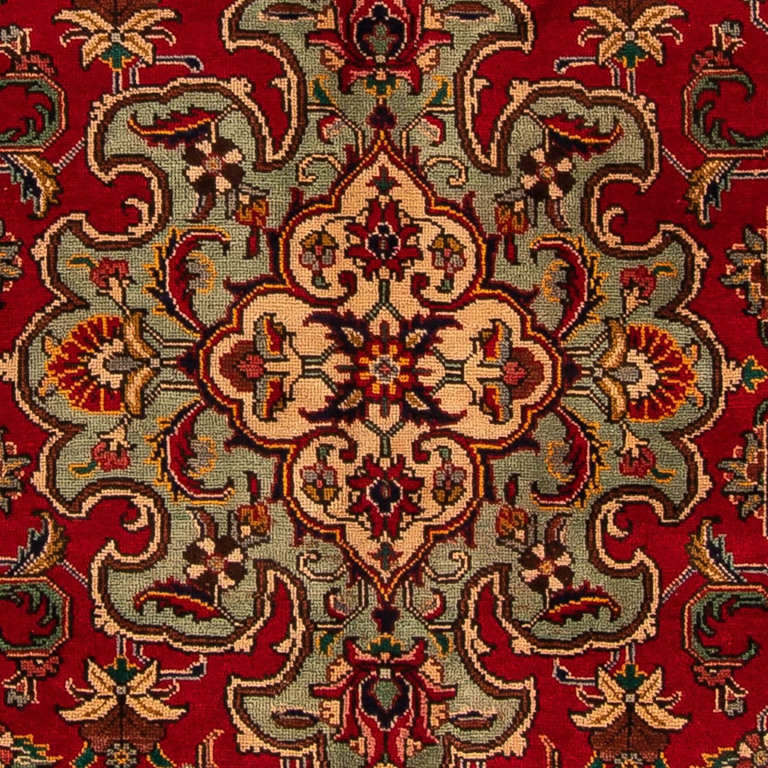 Tappeto Persero - Tabriz - 300 x 203 cm - rosso scuro