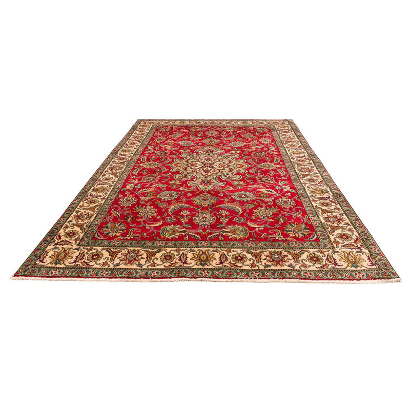 Tappeto Persero - Tabriz - 300 x 203 cm - rosso scuro