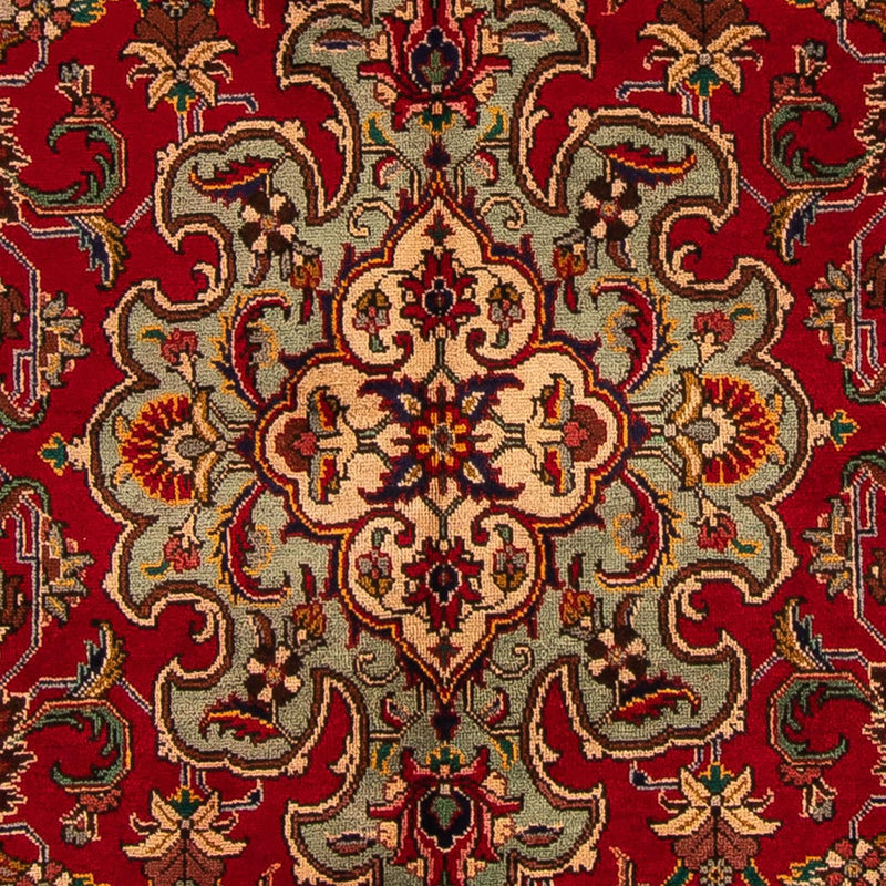 Tappeto Persero - Tabriz - 305 x 200 cm - rosso scuro