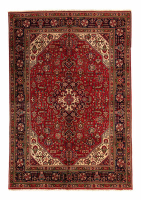 Tappeto Persero - Tabriz - 295 x 195 cm - rosso scuro