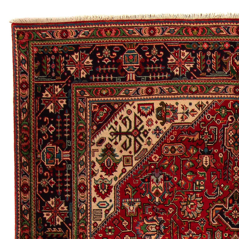 Tappeto Persero - Tabriz - 295 x 195 cm - rosso scuro
