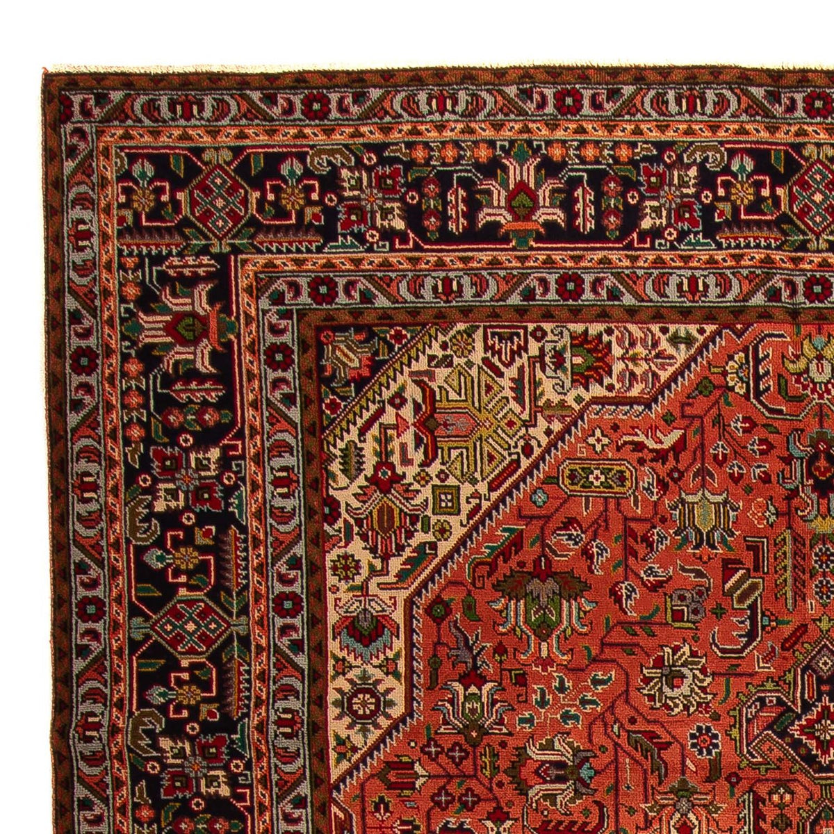Tappeto Persero - Tabriz - 295 x 195 cm - rosso chiaro