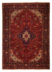Tappeto Persero - Tabriz - 290 x 200 cm - rosso scuro