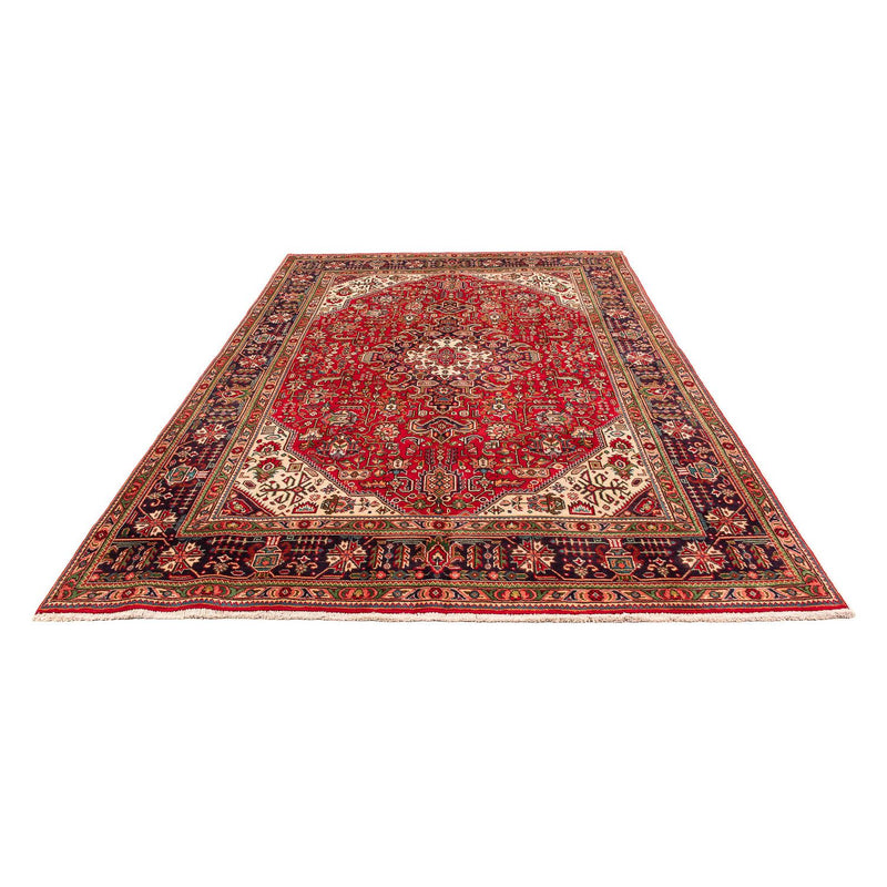 Tappeto Persero - Tabriz - 297 x 195 cm - rosso scuro