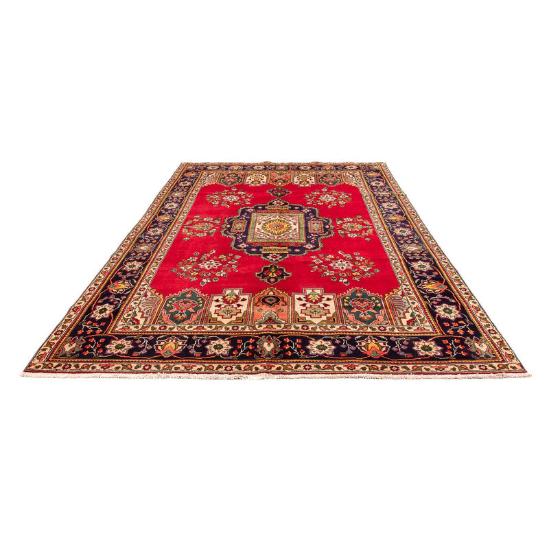 Tappeto Persero - Tabriz - 297 x 197 cm - rosso scuro