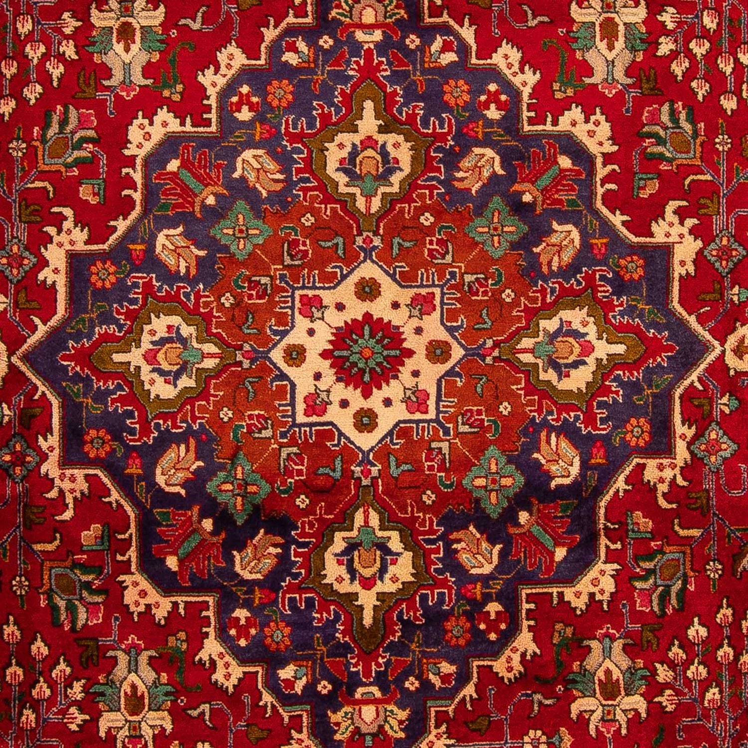 Tappeto Persero - Tabriz - 400 x 288 cm - rosso chiaro