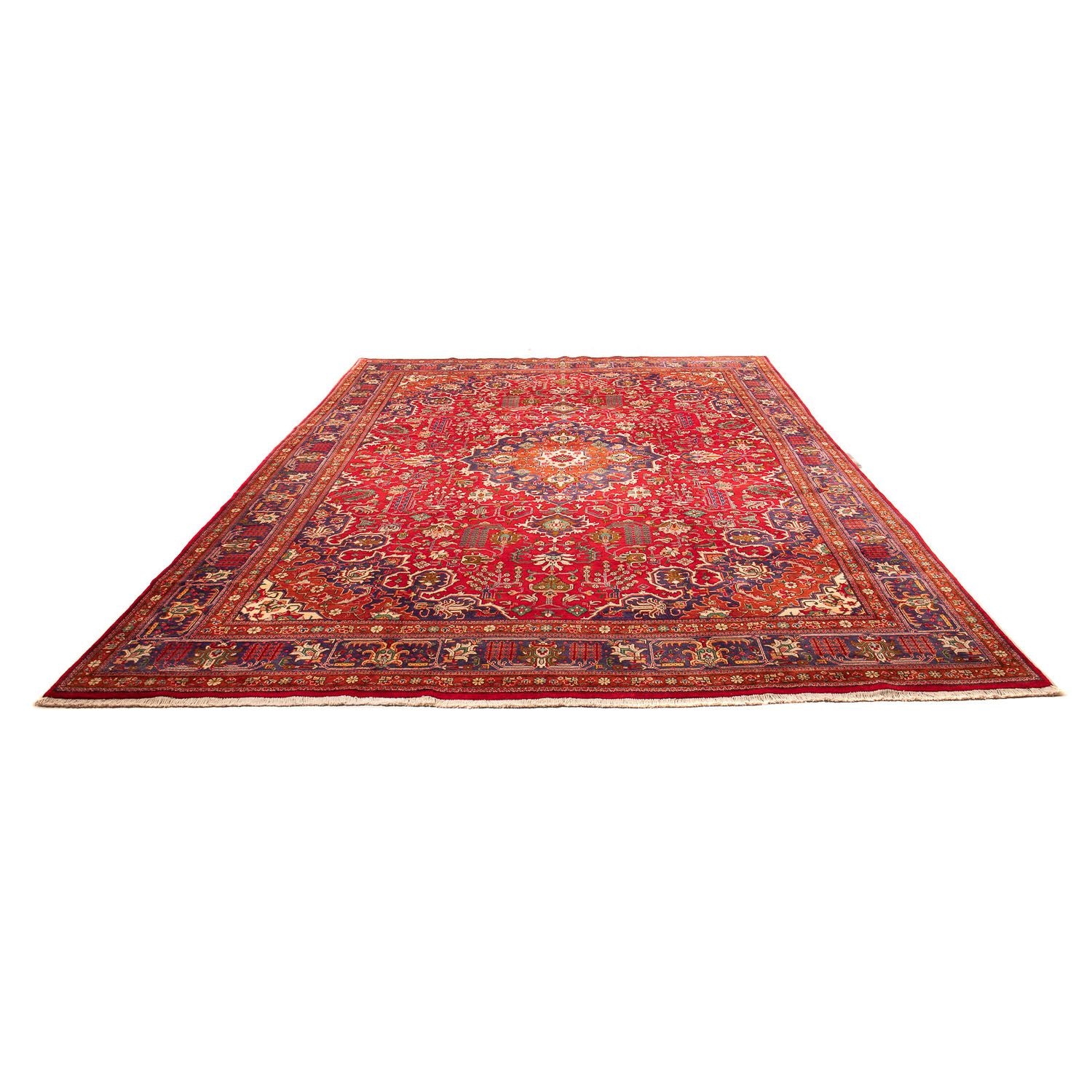 Tappeto Persero - Tabriz - 400 x 288 cm - rosso chiaro