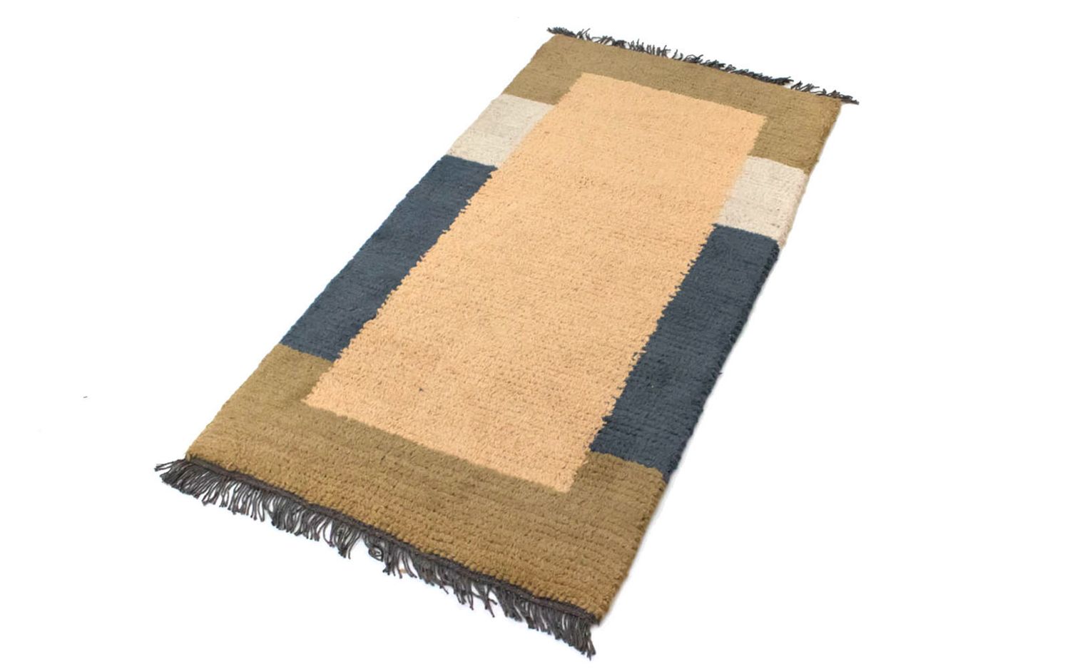 Tappeto Nepal - 140 x 70 cm - marrone chiaro