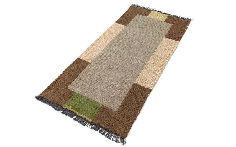 Tappeto Nepal - 140 x 70 cm - grigio