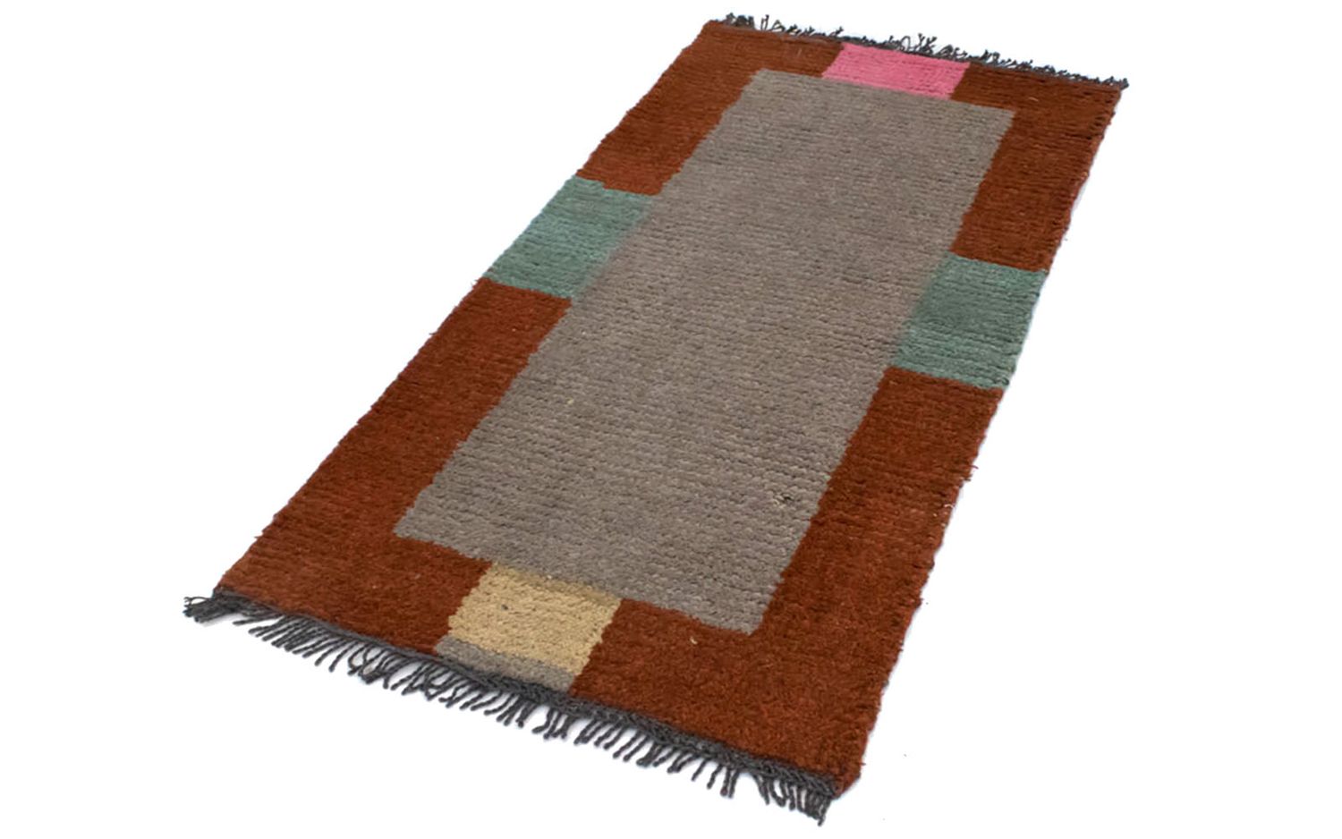 Tappeto Nepal - 140 x 70 cm - argento