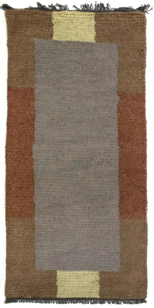 Tappeto Nepal - 140 x 70 cm - grigio