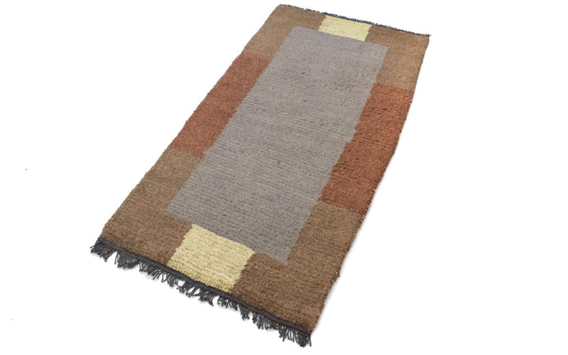 Tappeto Nepal - 140 x 70 cm - grigio
