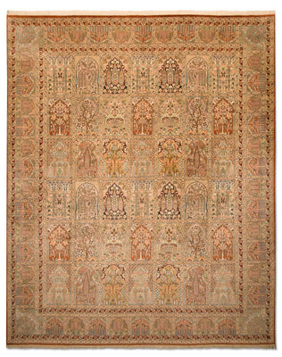 Tappeto di seta - Seta del Kashmir - 308 x 241 cm - multicolore