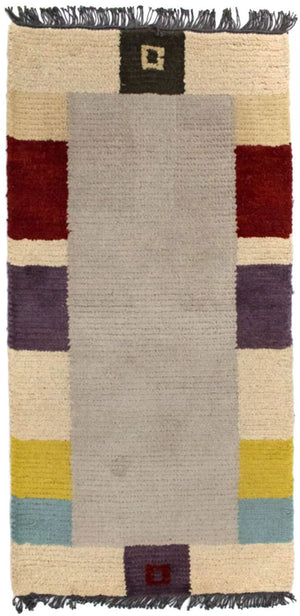 Tappeto Nepal - 140 x 70 cm - beige