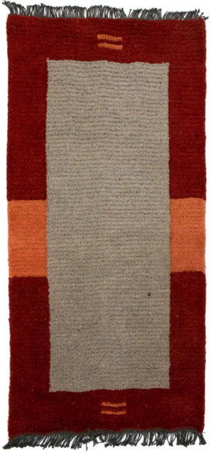Tappeto Nepal - 140 x 70 cm - grigio