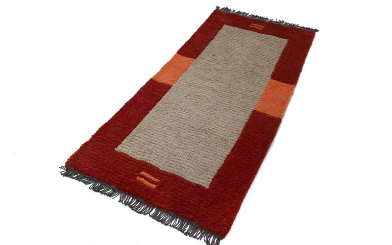 Tappeto Nepal - 140 x 70 cm - grigio