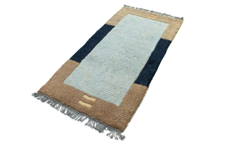 Tappeto Nepal - 140 x 70 cm - blu