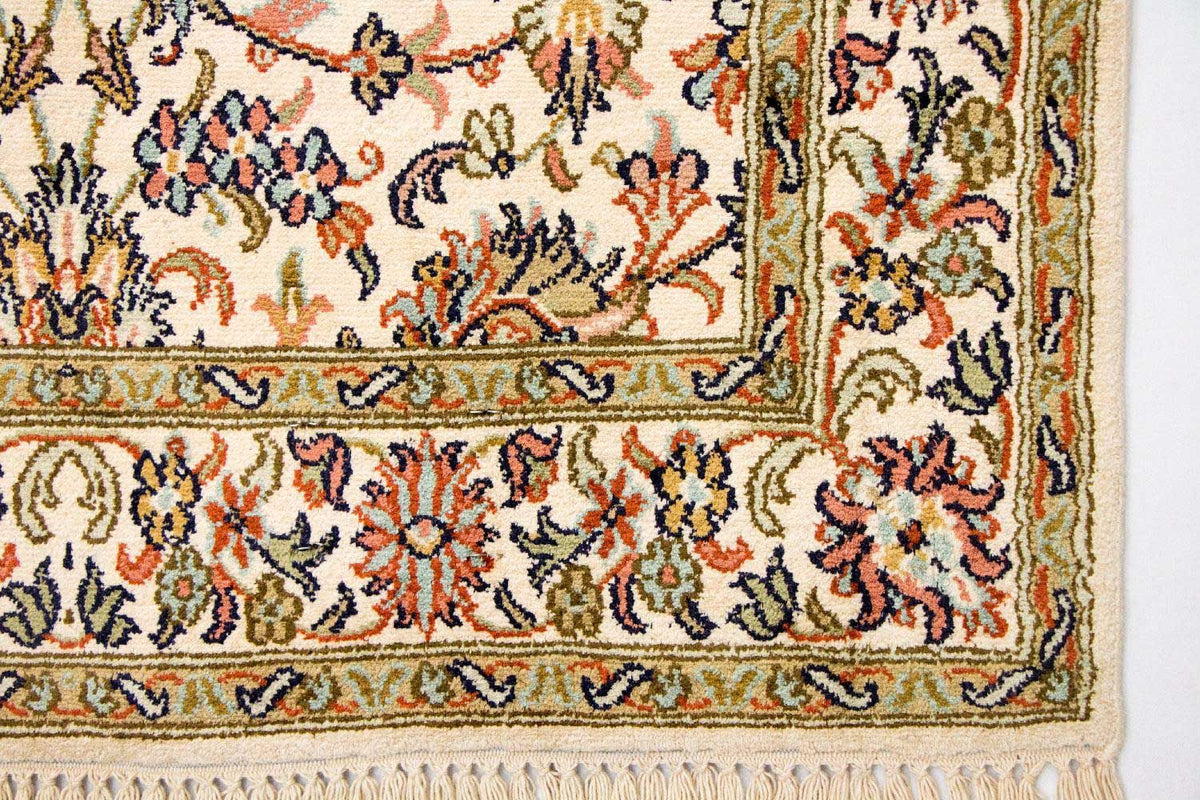Seta del Kashmir Tappeto 74x127cm - Tappeto orientale