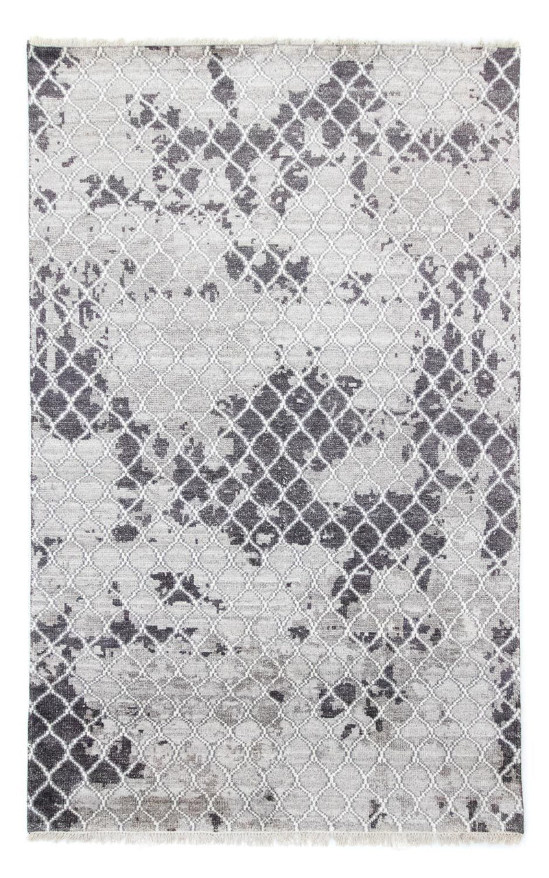 Tappeto di design - 271 x 181 cm - argento