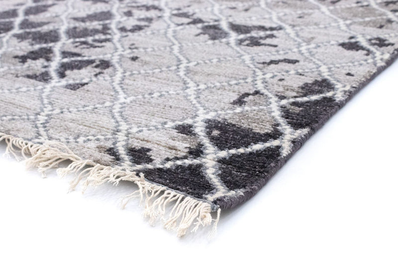 Tappeto di design - 271 x 181 cm - argento