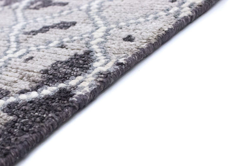 Tappeto di design - 271 x 181 cm - argento