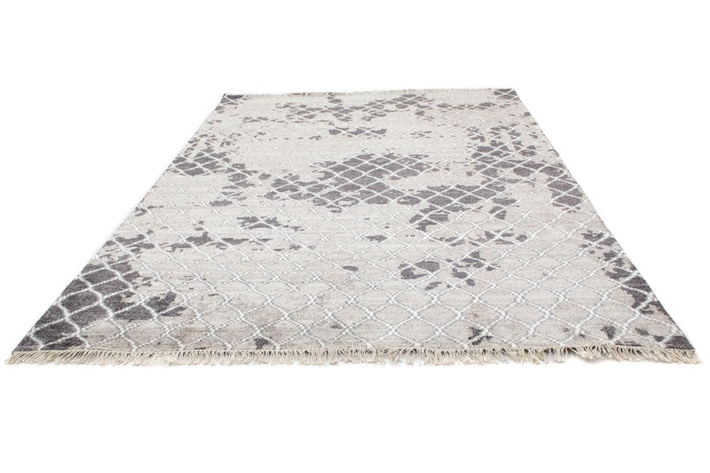 Tappeto di design - 271 x 181 cm - argento