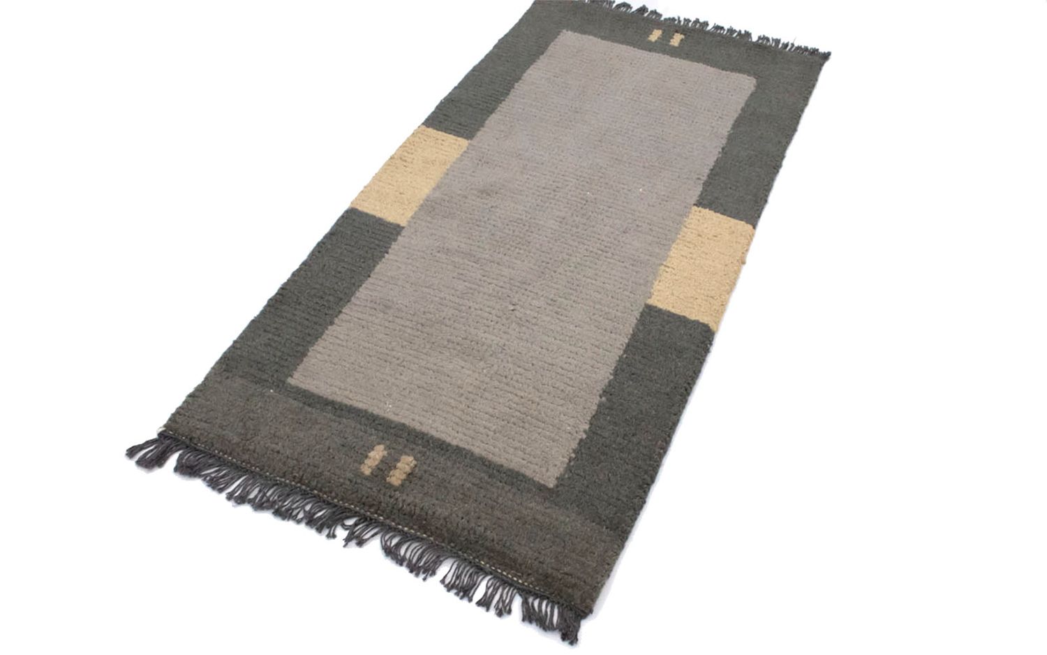 Tappeto Nepal - 140 x 70 cm - grigio