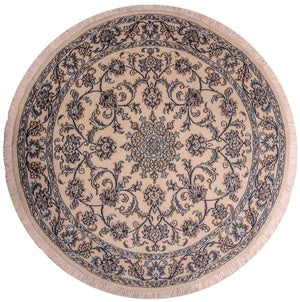Tappeto Persero - Nain - Reale rotondo  - 150 x 150 cm - beige