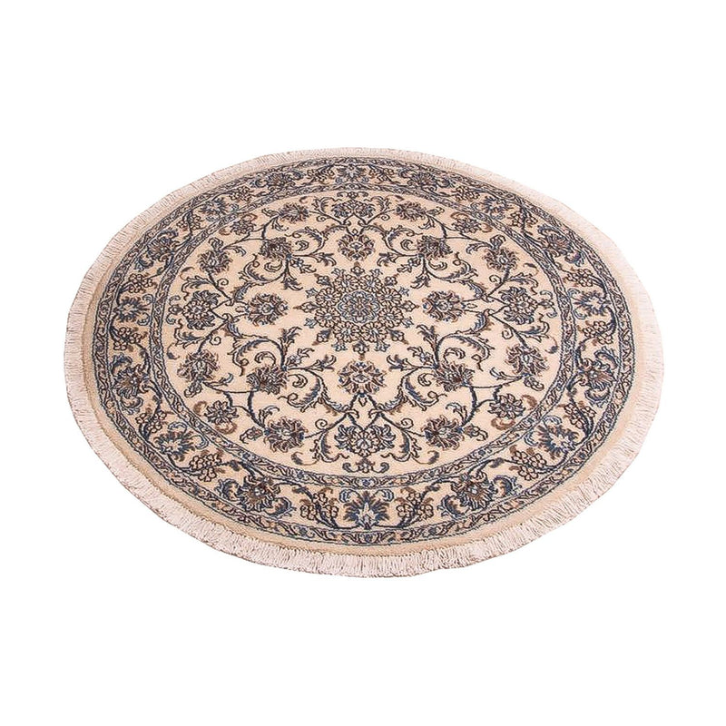 Tappeto Persero - Nain - Reale rotondo  - 150 x 150 cm - beige