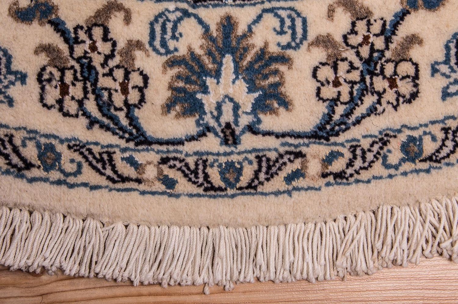 Tappeto Persero - Nain - Reale rotondo  - 150 x 150 cm - beige