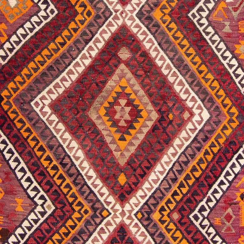 Tappeto corsia Tappeto Kelim - Vecchio - 375 x 140 cm - multicolore
