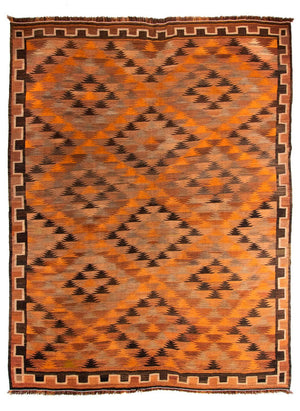 Tappeto Kelim - Vecchio - 360 x 275 cm - multicolore