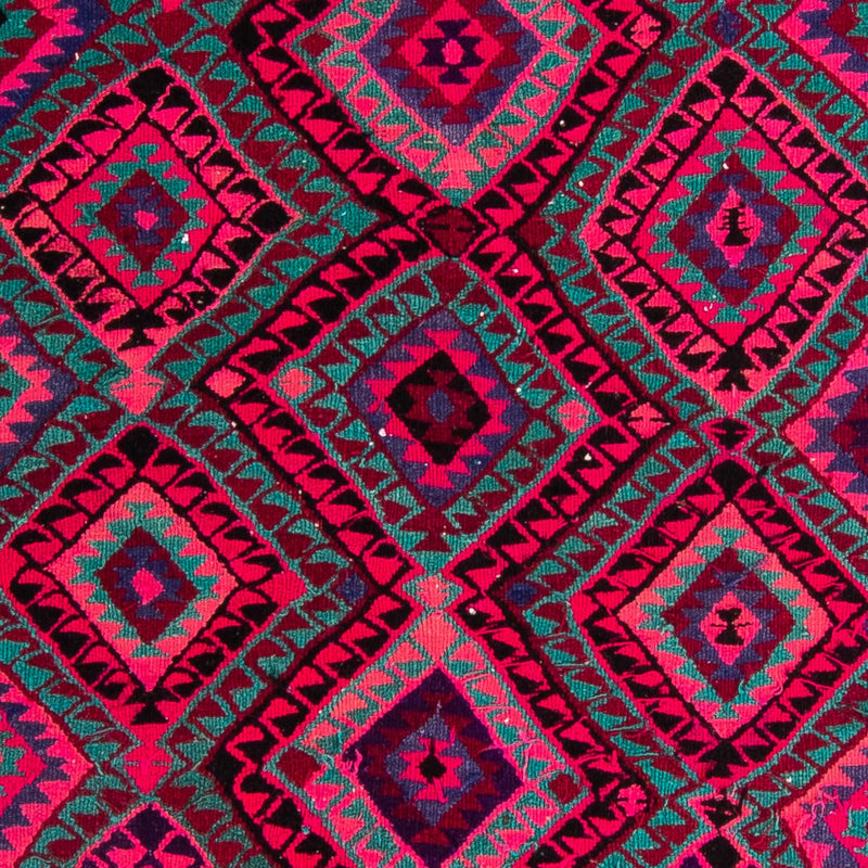 Tappeto corsia Tappeto Kelim - Vecchio - 315 x 135 cm - multicolore