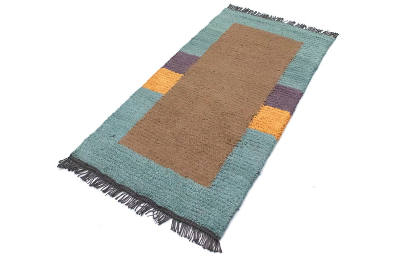 Tappeto Nepal - 140 x 70 cm - marrone