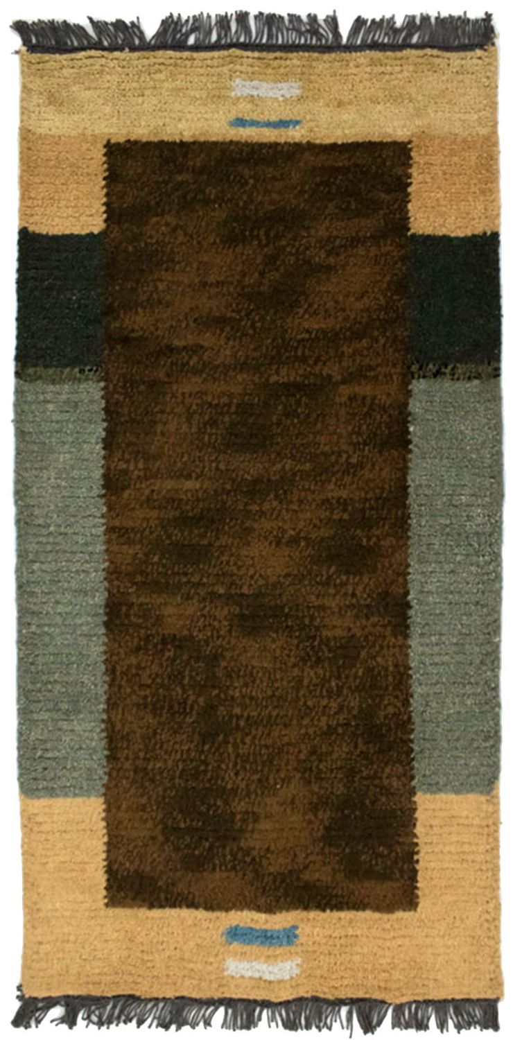 Tappeto Nepal - 140 x 70 cm - marrone