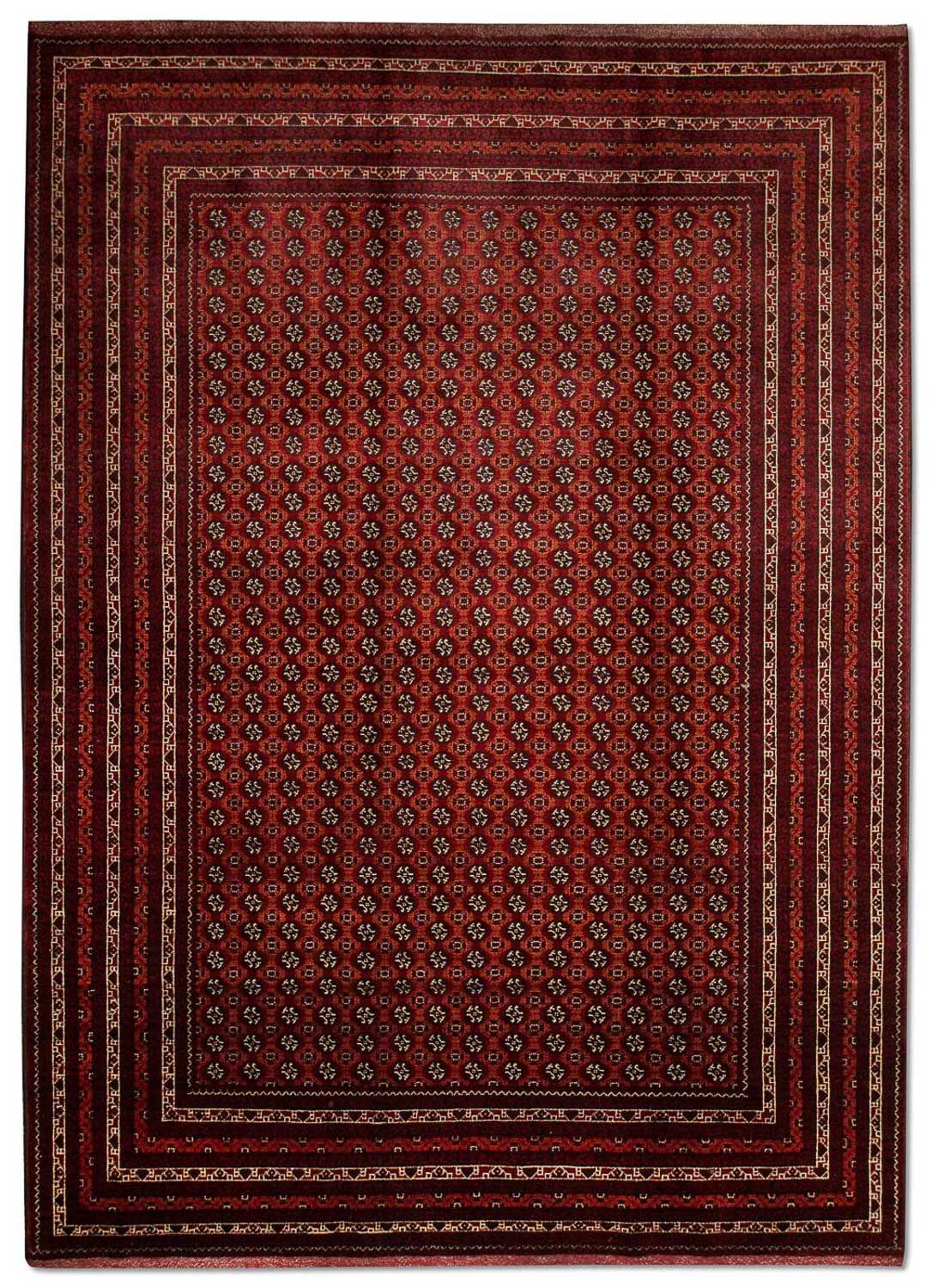 Tappeto afgano - Bukhara - 293 x 201 cm - rosso