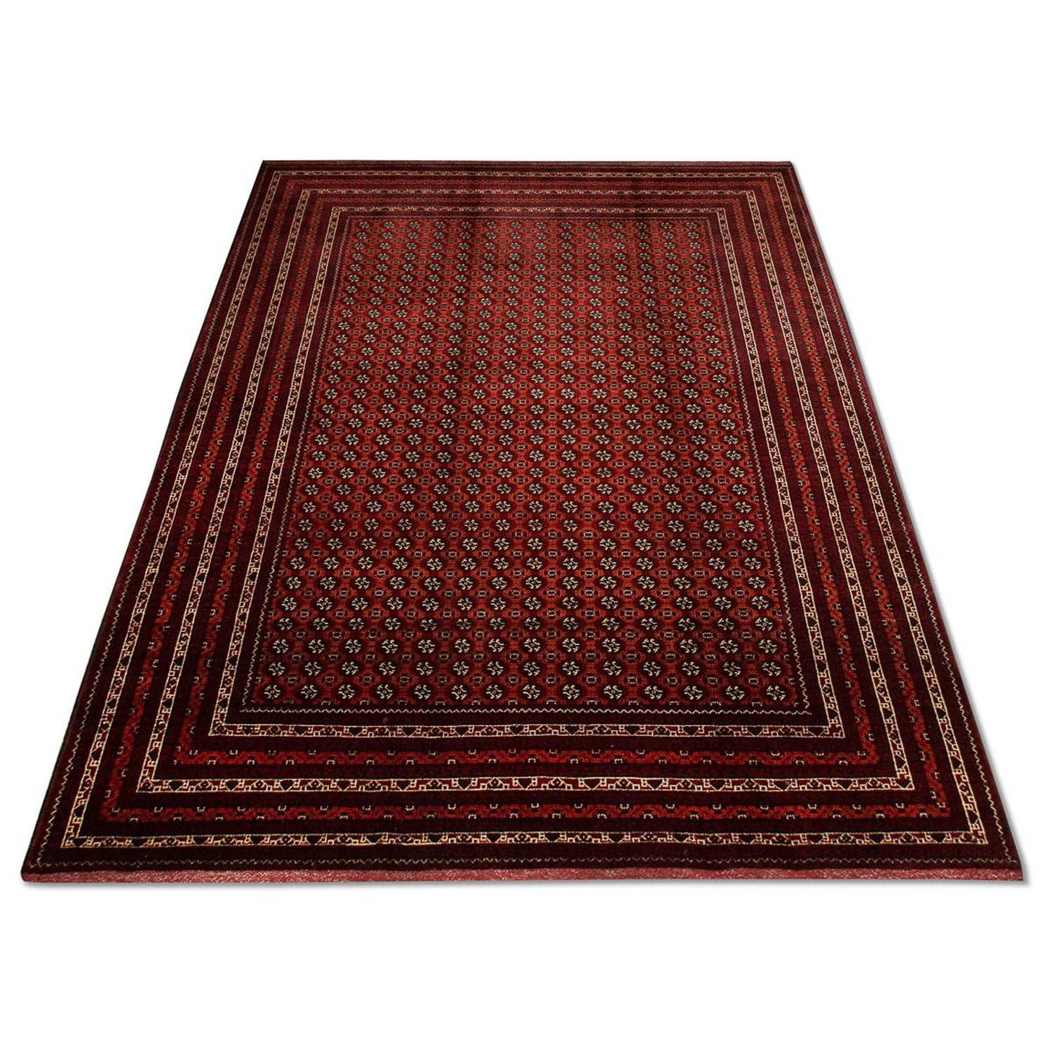 Tappeto afgano - Bukhara - 293 x 201 cm - rosso