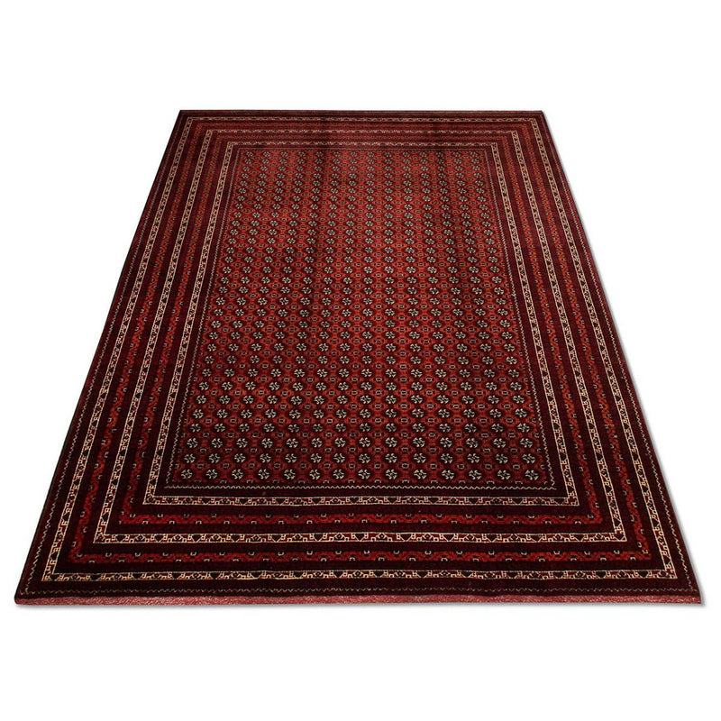 Tappeto afgano - Bukhara - 293 x 201 cm - rosso