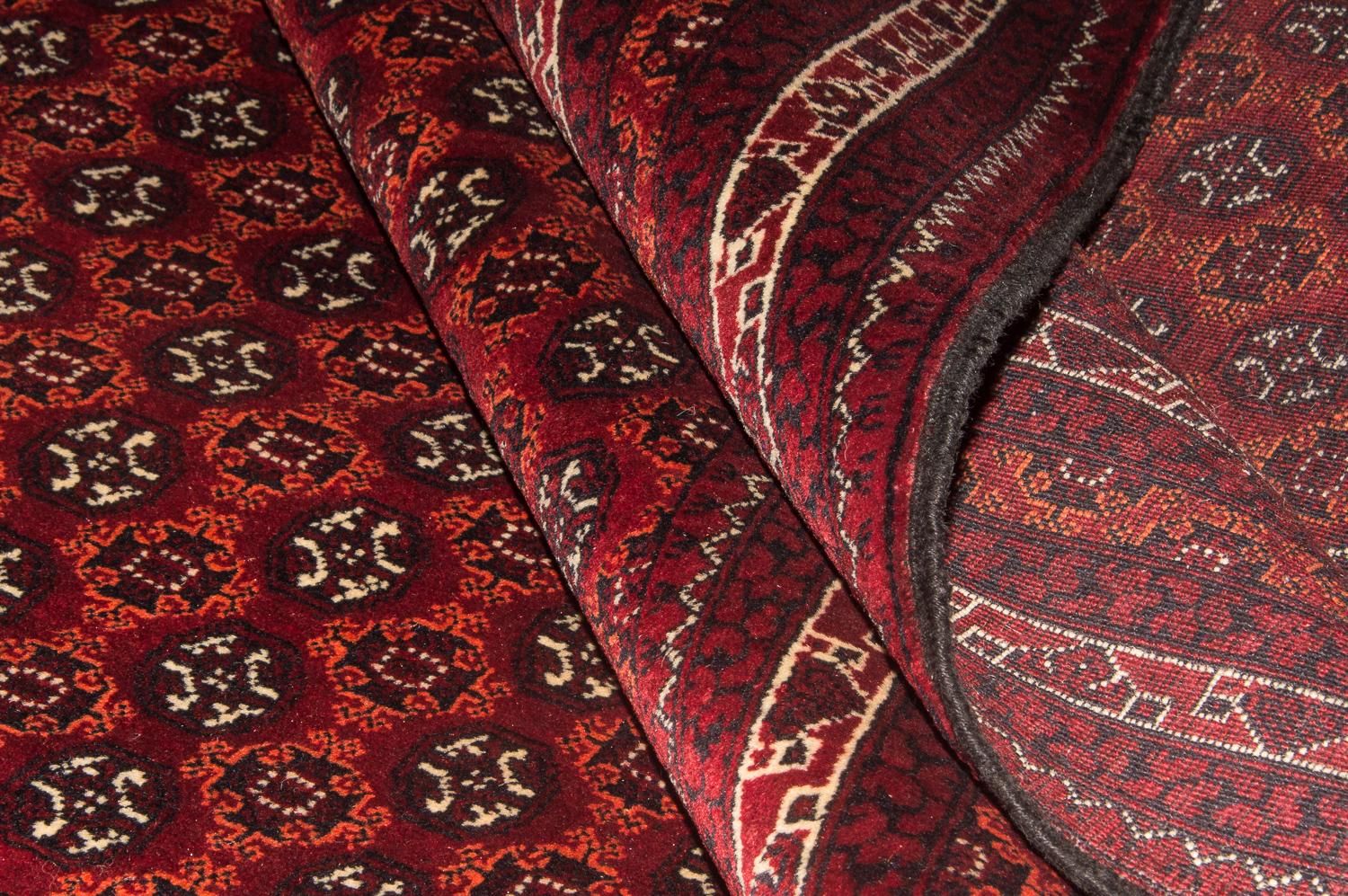 Tappeto afgano - Bukhara - 293 x 201 cm - rosso
