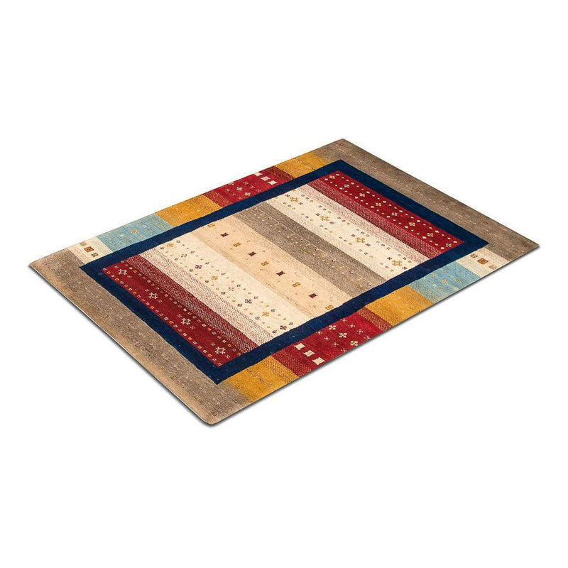 Tappeto Gabbeh - Loribaft Persero - 181 x 123 cm - multicolore