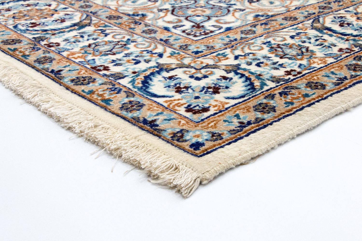 Tappeto Persero - Nain - 305 x 196 cm - blu
