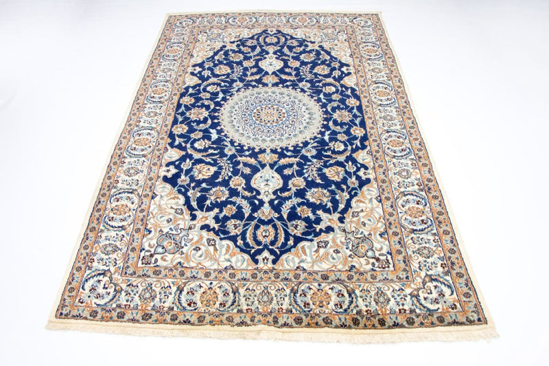 Tappeto Persero - Nain - 305 x 196 cm - blu