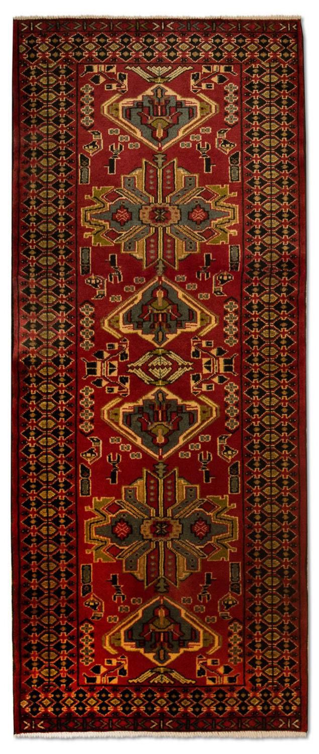 Tappeto corsia Tappeto Persero - Nomade - 200 x 82 cm - rosso