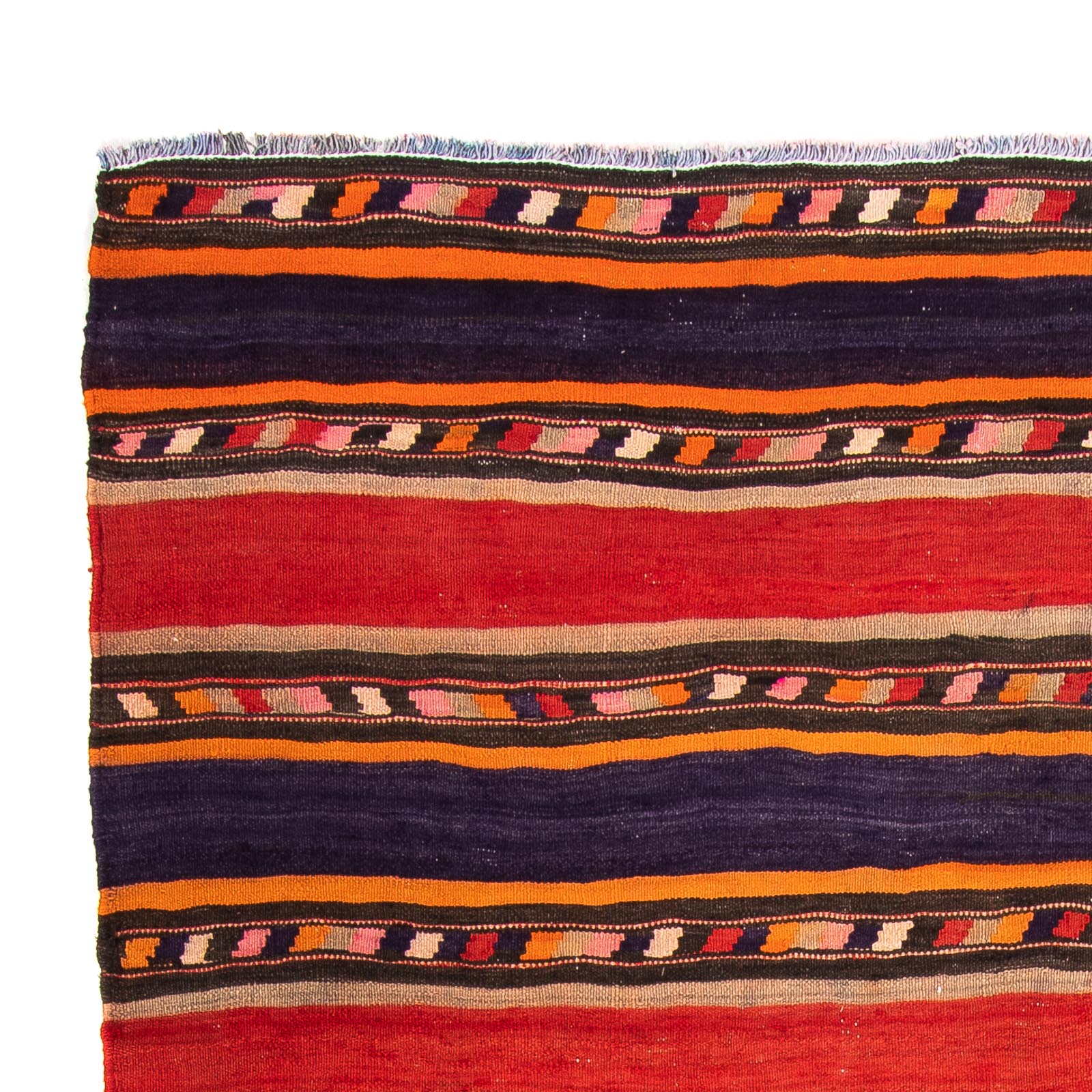Tappeto Kelim - Vecchio - 255 x 210 cm - multicolore