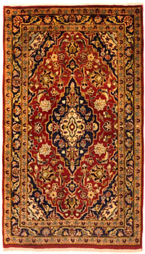 Tappeto Persero - Keshan - 168 x 95 cm - rosso